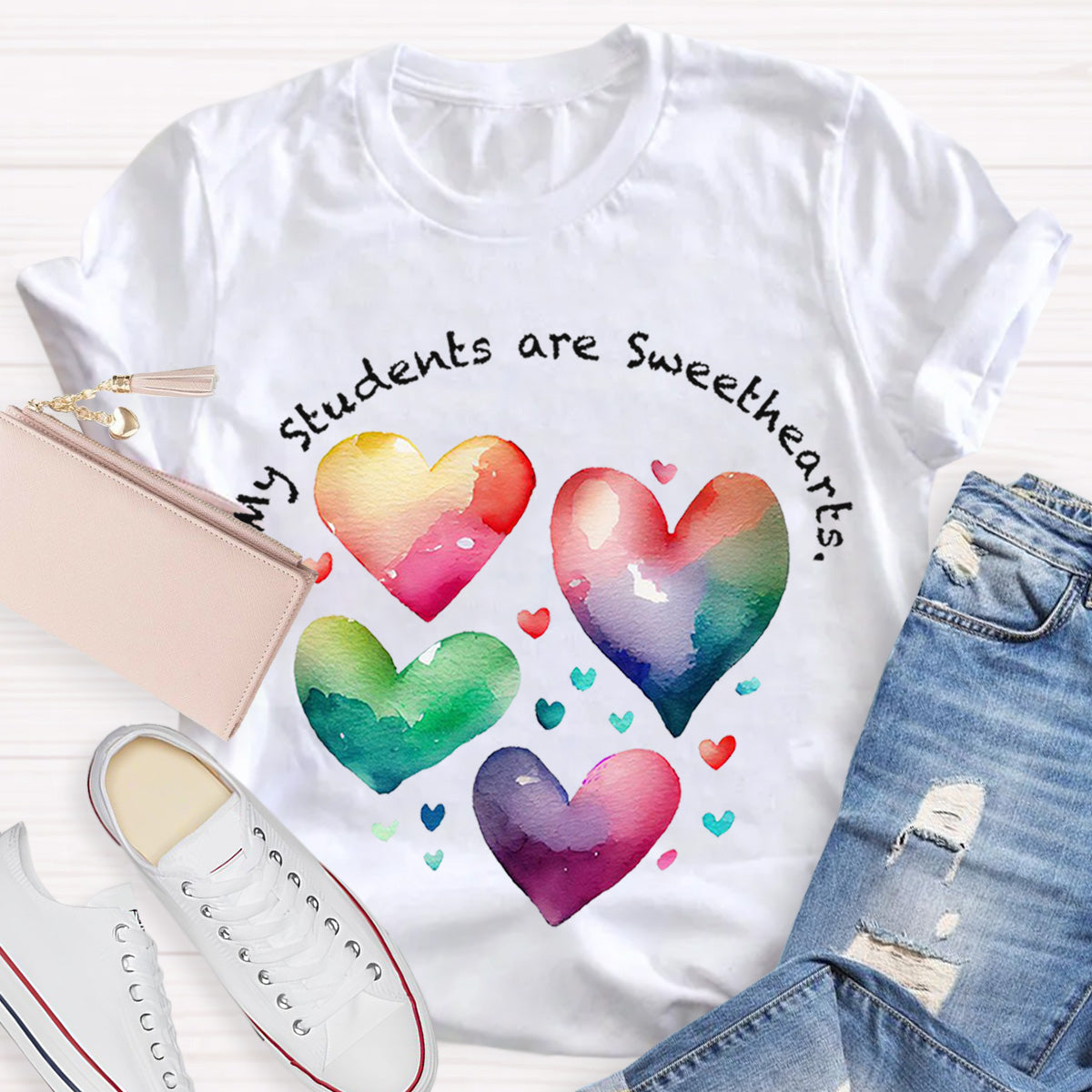 My Students Are Sweethearts Teacher T-Shirt