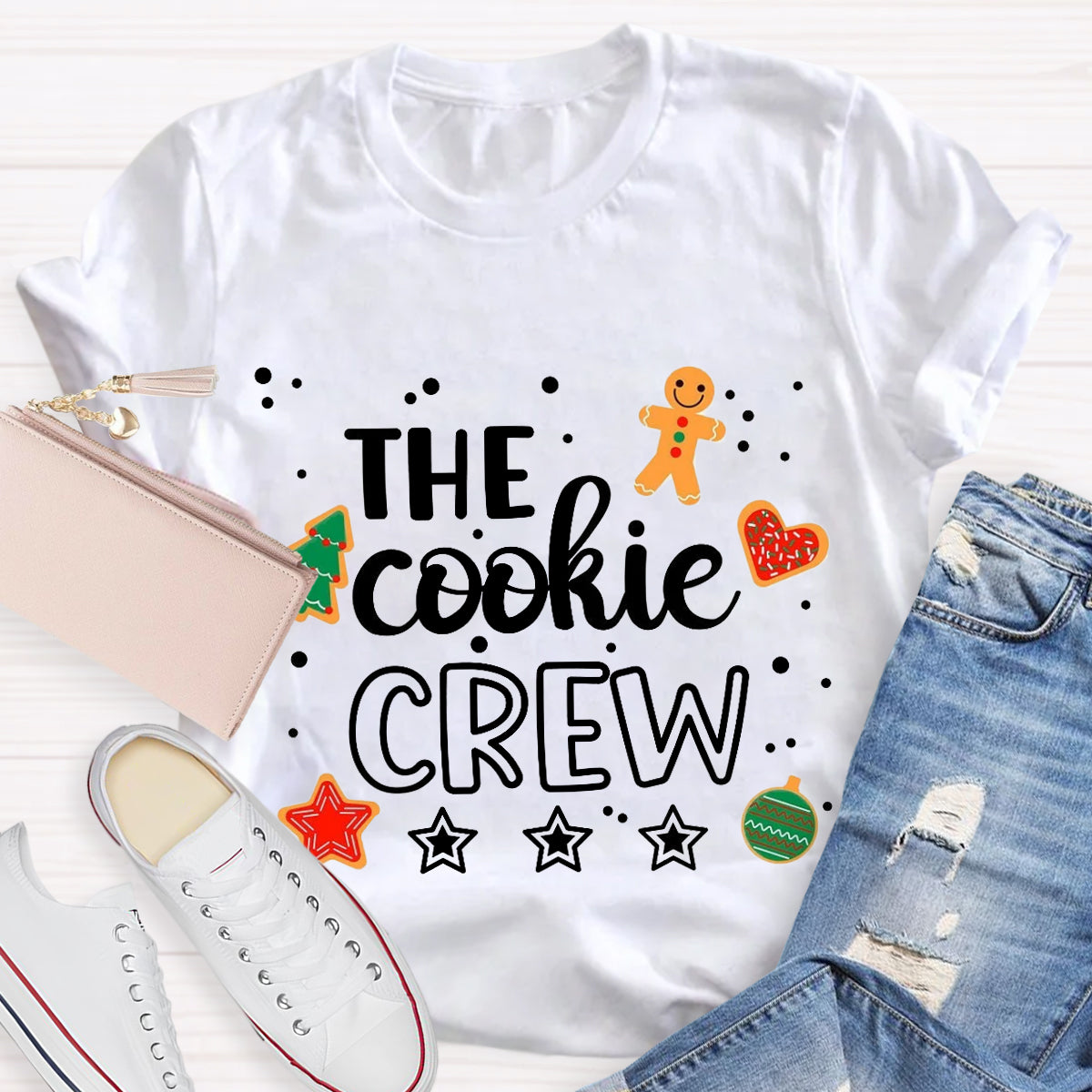 The Cookie Crew Christmas T-Shirt