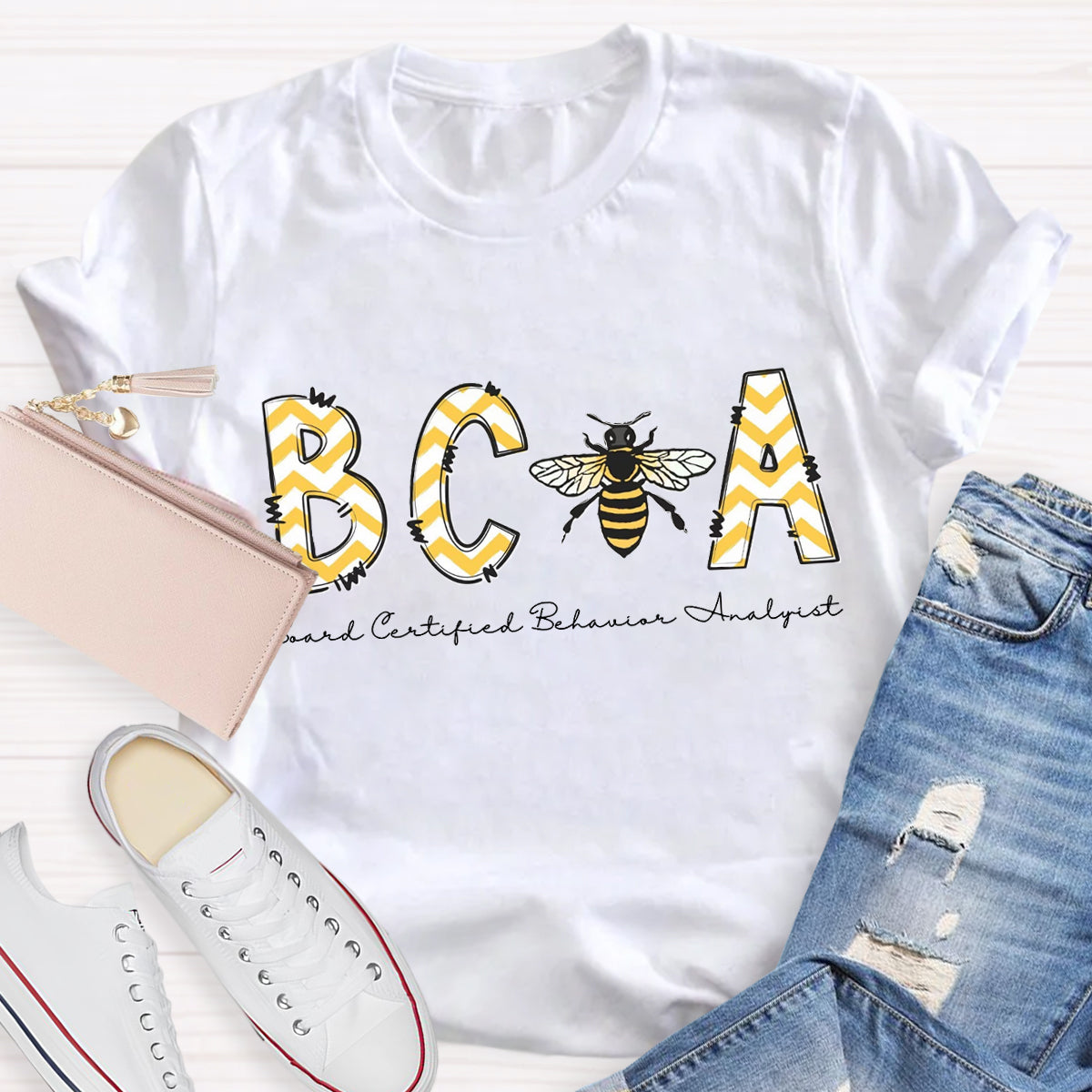 BCBA Board Certified Behavior Analyst Teacher T-Shirt