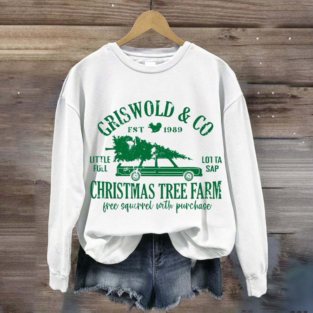 Retro Griswold Christmas Tree Sweatshirt