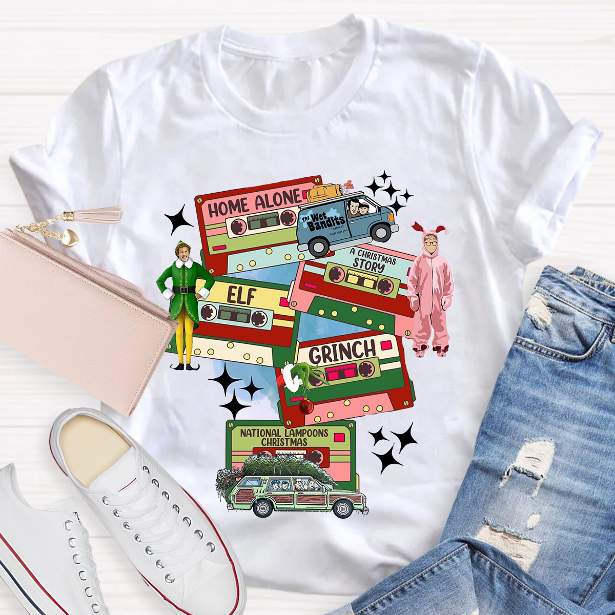 Christmas Movie Teacher T-Shirt