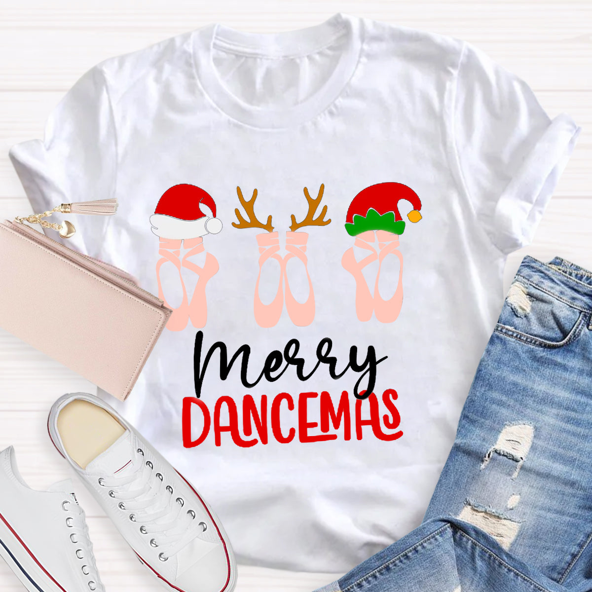 Merry Dancemas Ballet Teacher T-Shirt