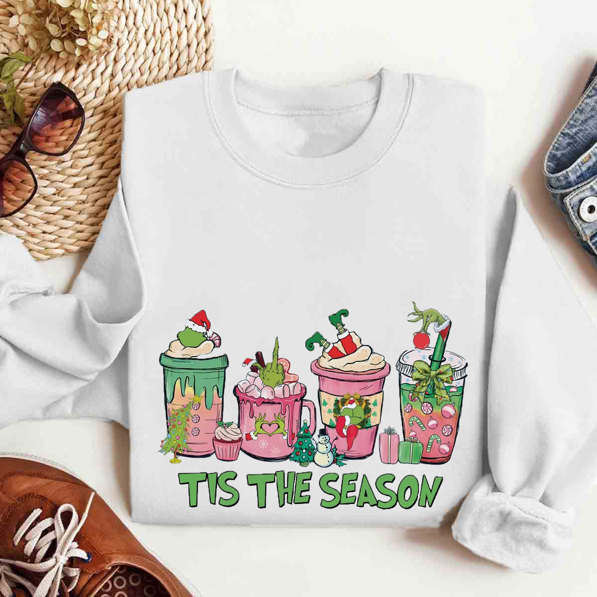 Christmas Coffee Drink Sweatshirt