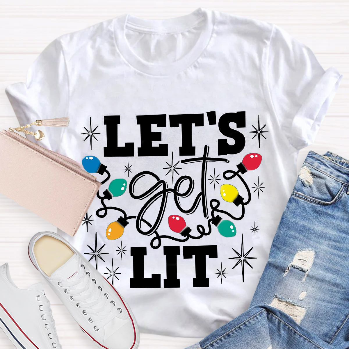 Let's Get Lit  T-Shirt