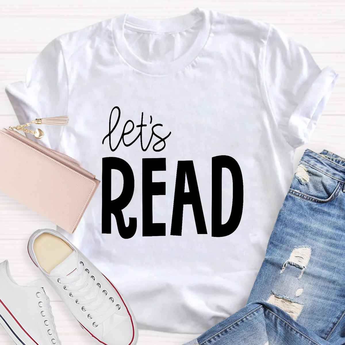 Let's Read Reading Week T-Shirt