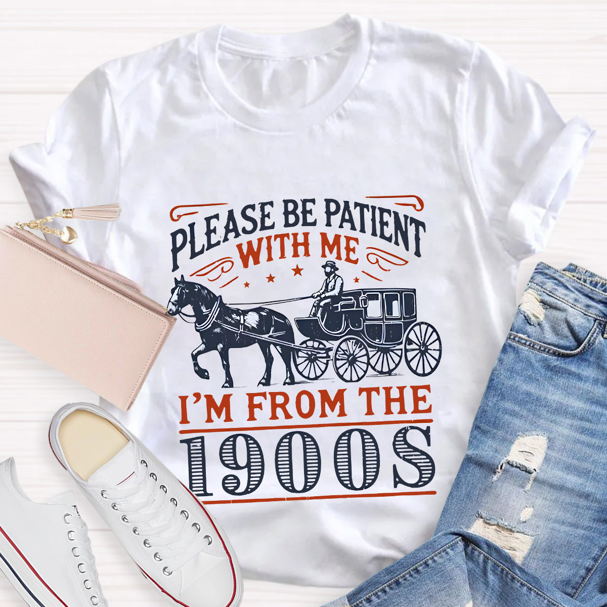 Please Be Patient With Me Teacher T-Shirt