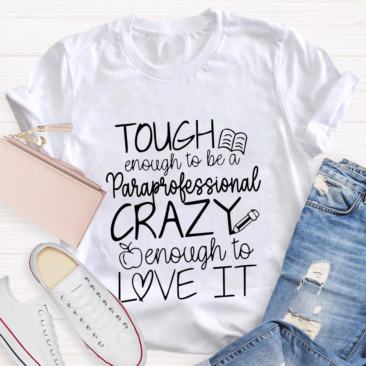 Personalized Position Tough Enough To Be A Teacher T-Shirt