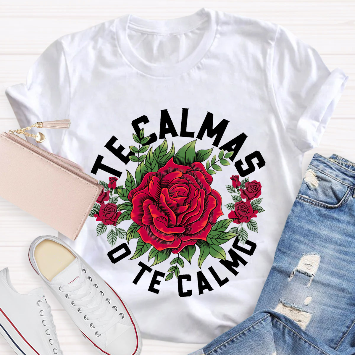 Te Calmas O Te Calmo Spanish Teacher T-Shirt