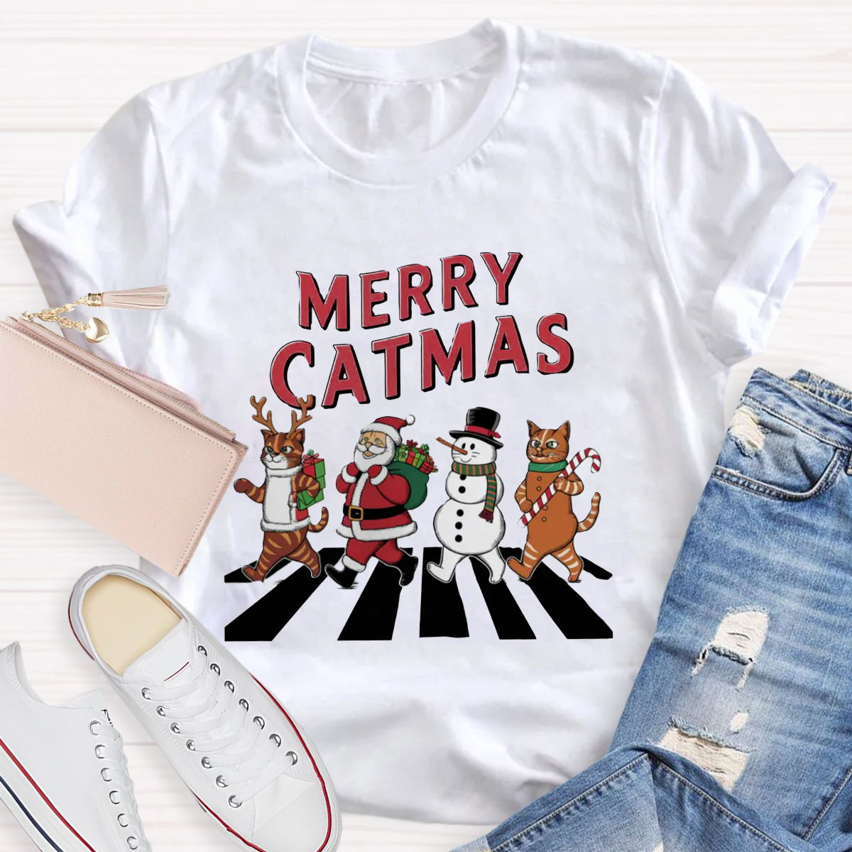 Merry Catmas T-Shirt