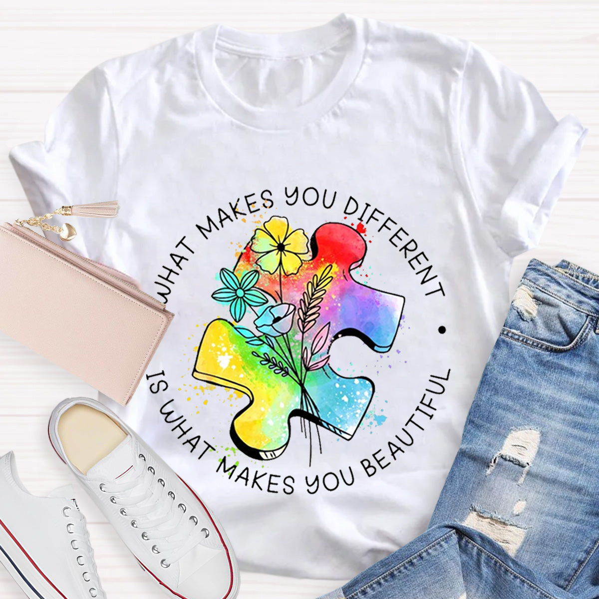 What Makes You Different Teacher T-Shirt