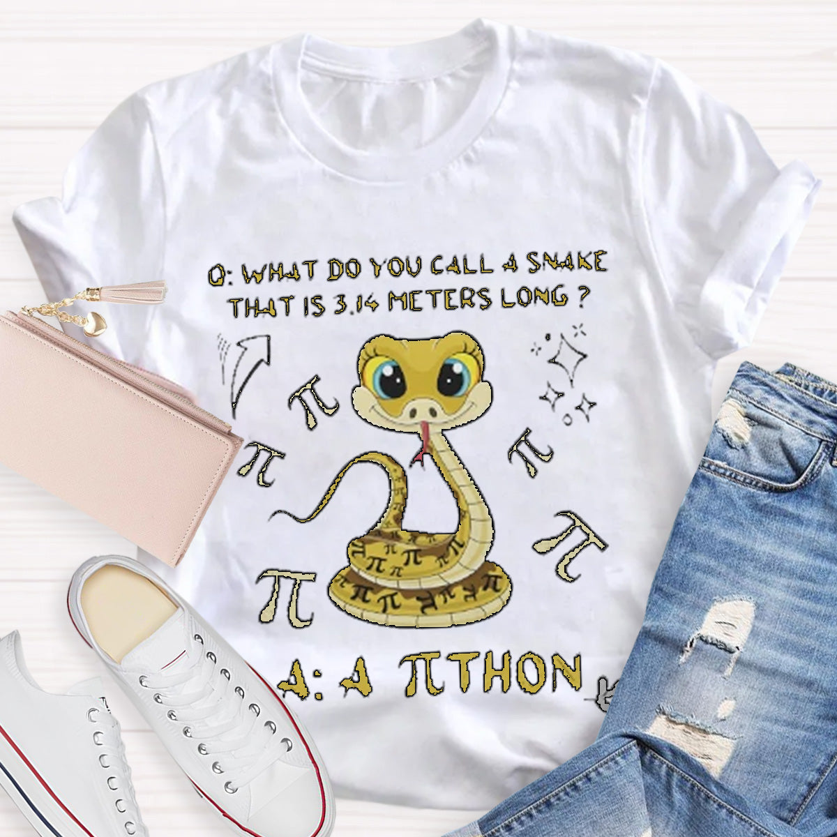 That is 3.14 Meter Long Happy Pi Day Teacher T-Shirt