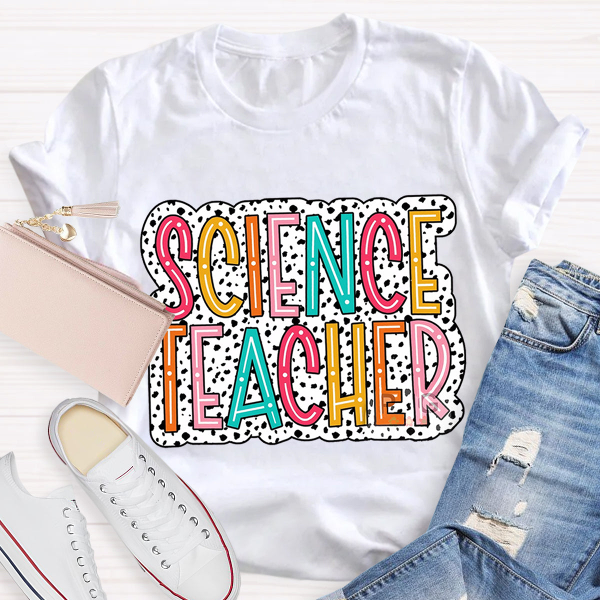 Science Teacher Sublimation Teacher T-Shirt