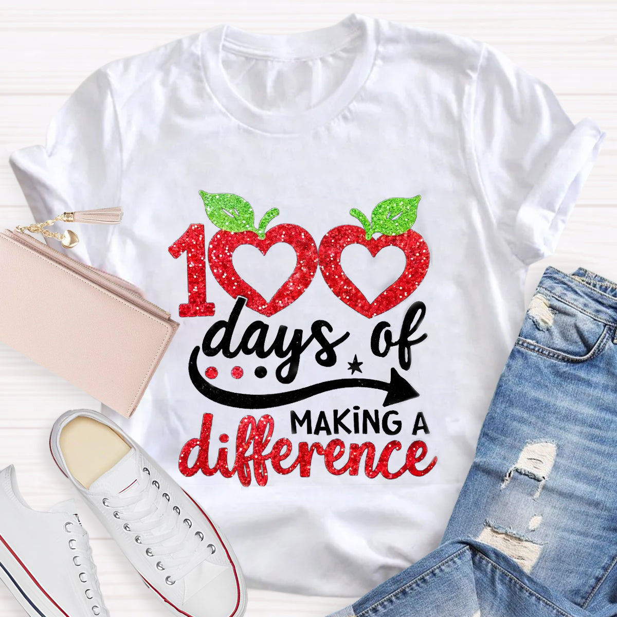 100 Days Of Making Difference T-Shirt