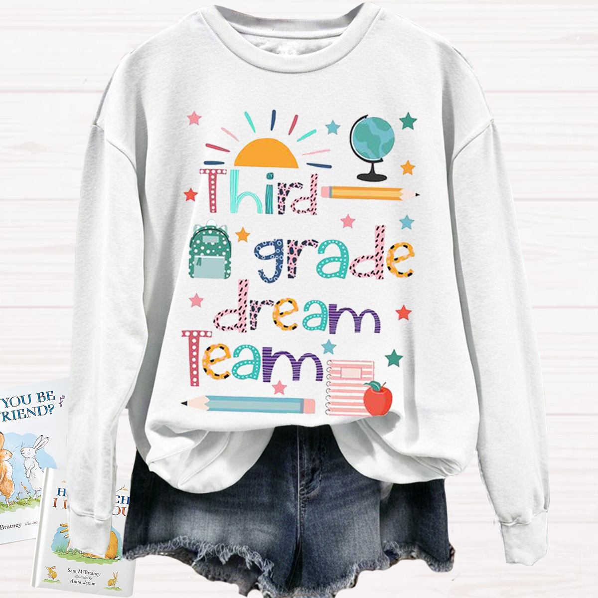 Personalized Grade Dream Team Sweatshirt