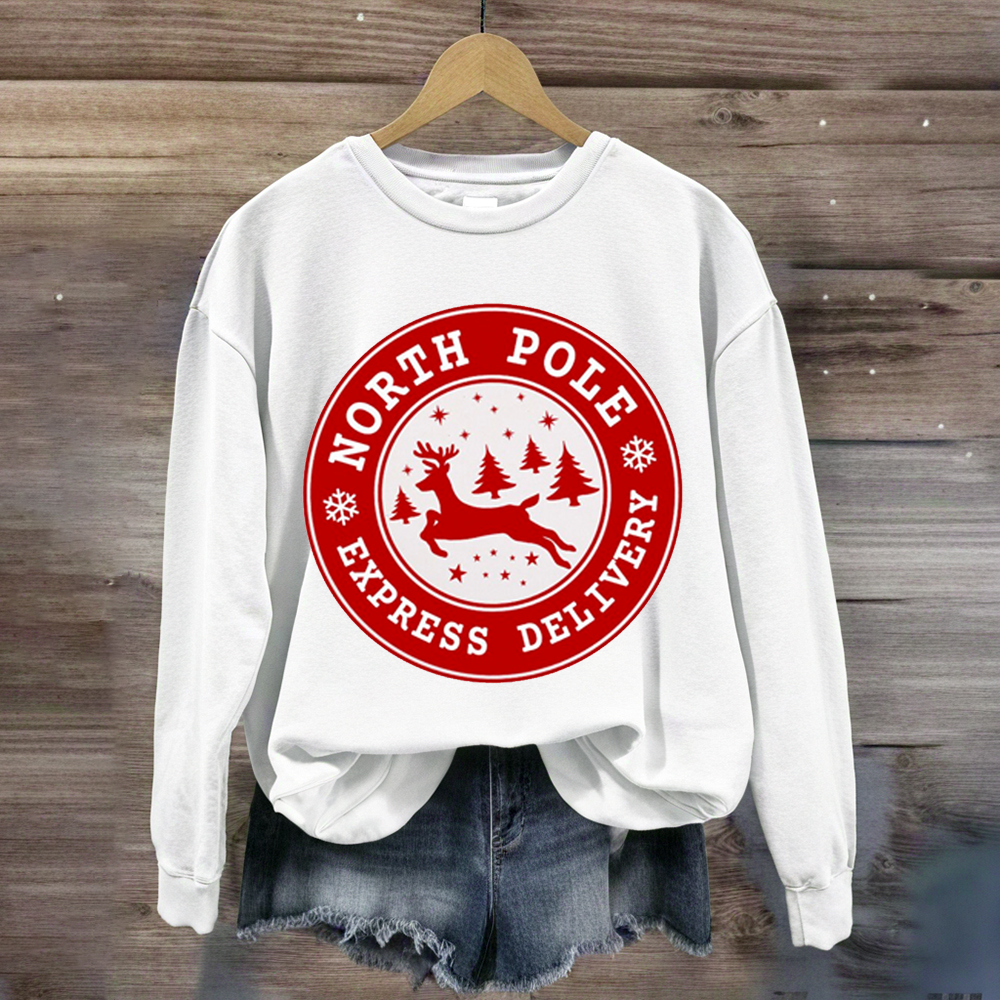 North Pole Express Teacher Sweatshirt