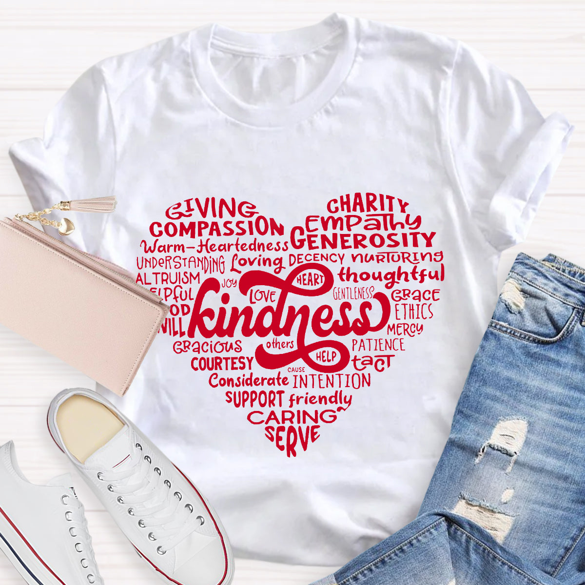 Heart Words of Kindness T-Shirt