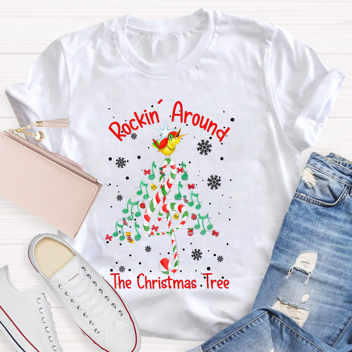 Rocking Around The Christmas Tree T-Shirt