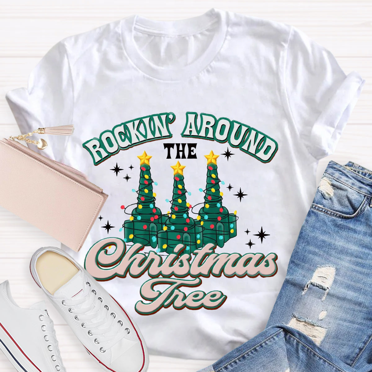 Rockin' Around The Christmas Tree T-Shirt