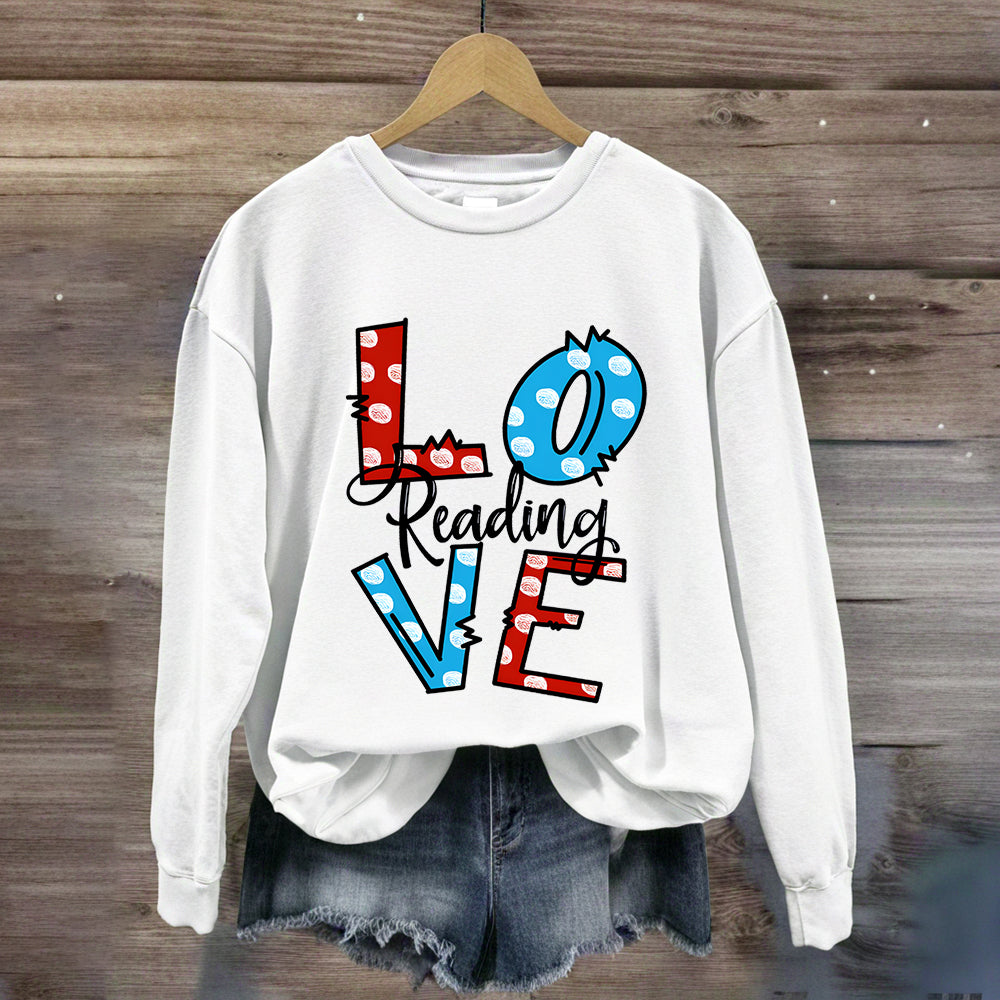 Love Reading Sweatshirt