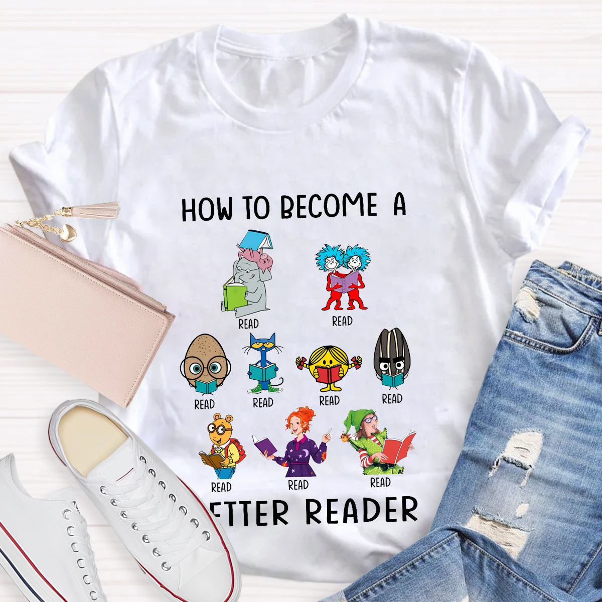 How To Become A Better Reader T-Shirt