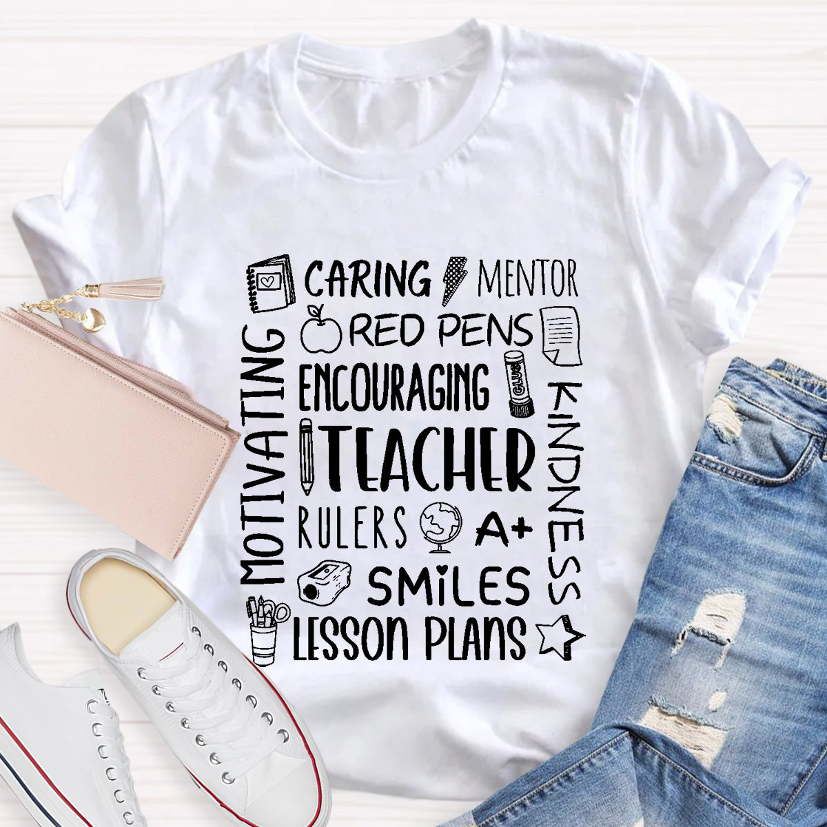 Teacher Encouraging Motivating T-Shirt