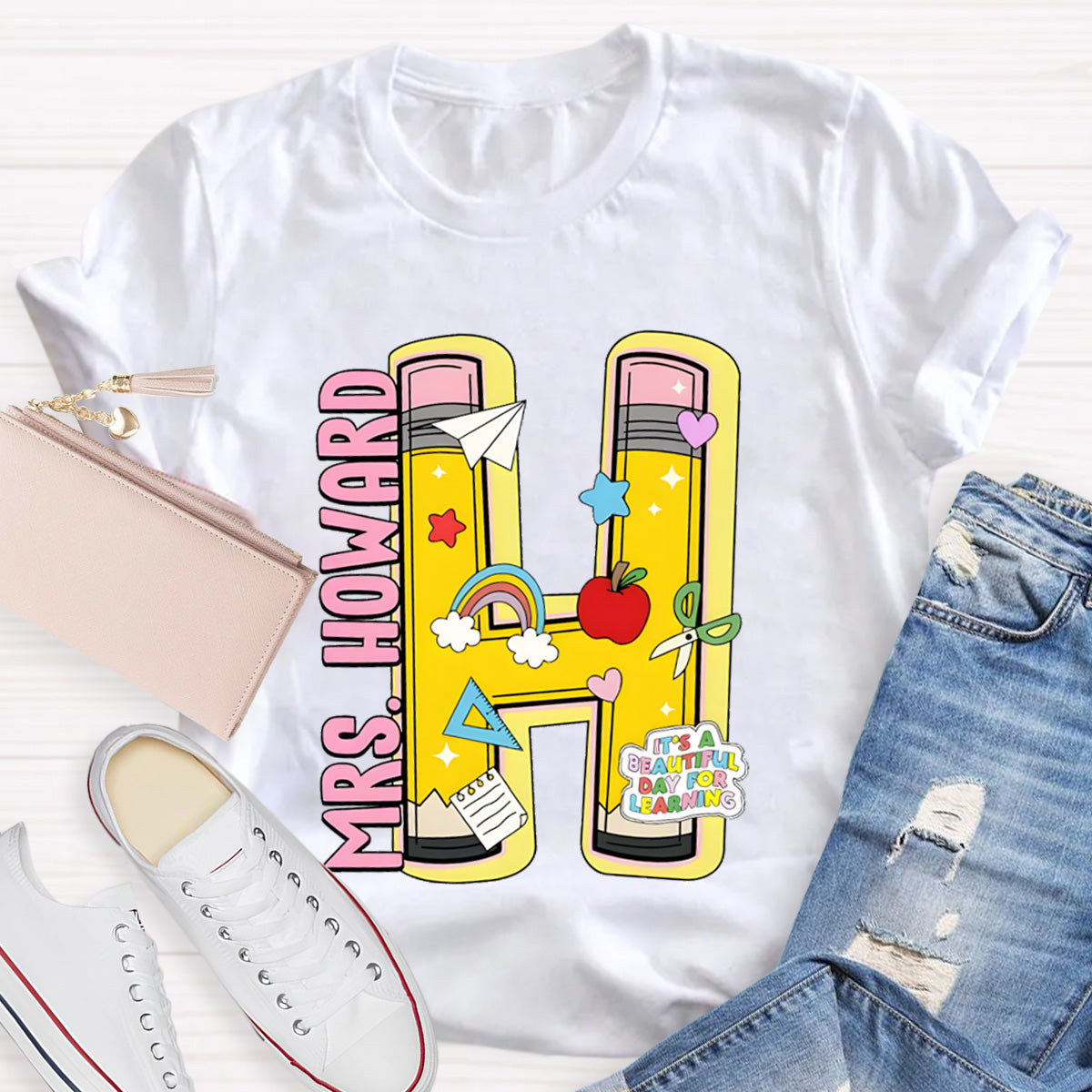 Personalized Teacher Name Mrs Howard T-Shirt