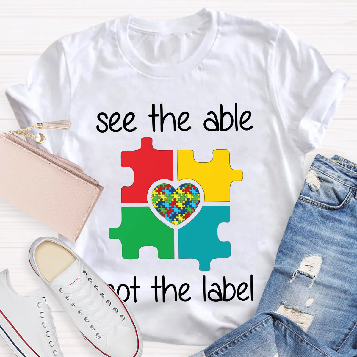 See The Able Not the Lable Special Education T-Shirt