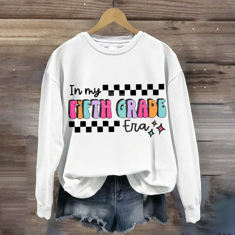 Personalized Grade In My Fifth Era Teacher Sweatshirt