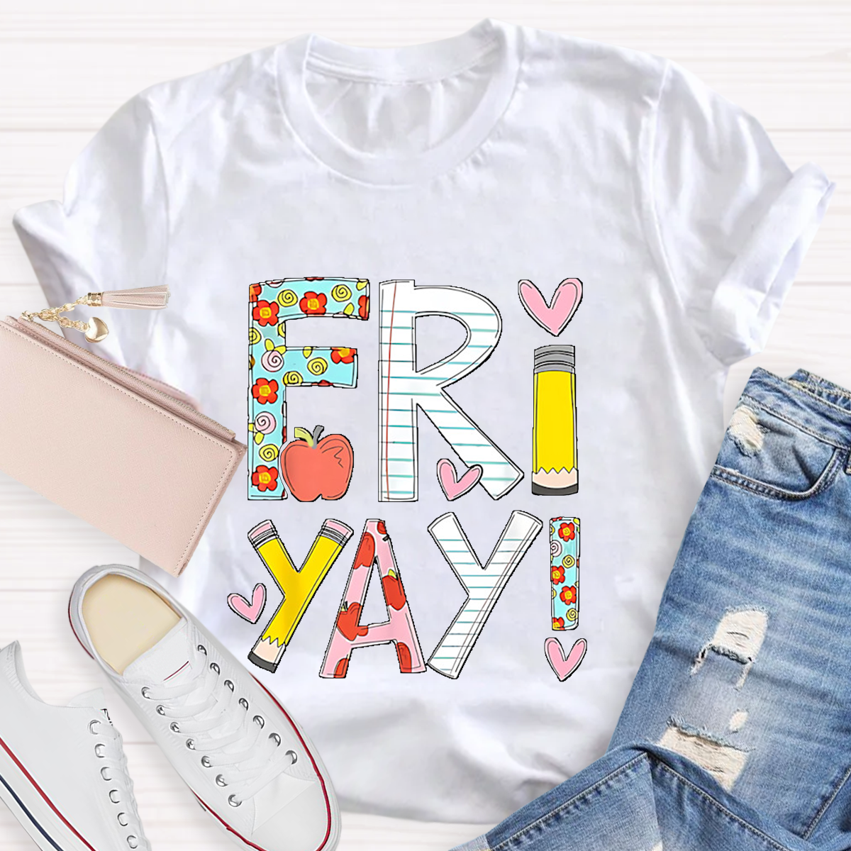 Fri Yay Teacher T-Shirt