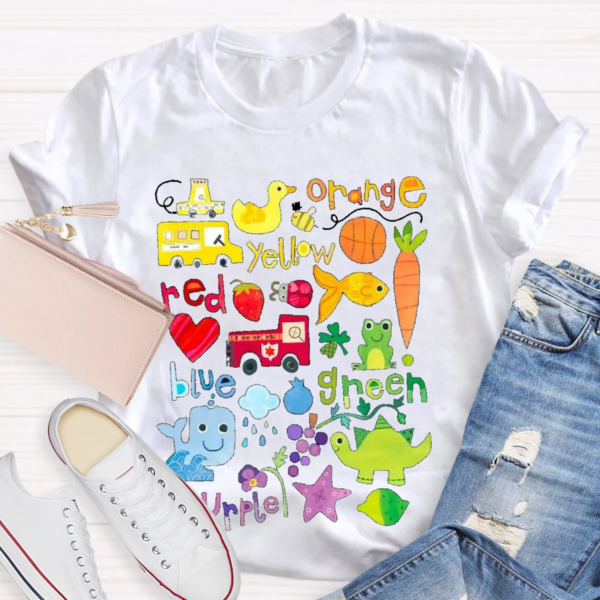 What's Your Favorite Color Teacher T-Shirt