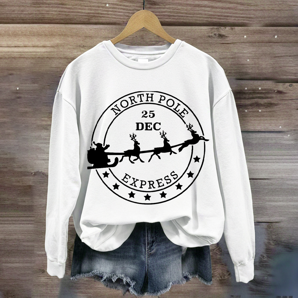 North Pole Express Teacher Sweatshirt