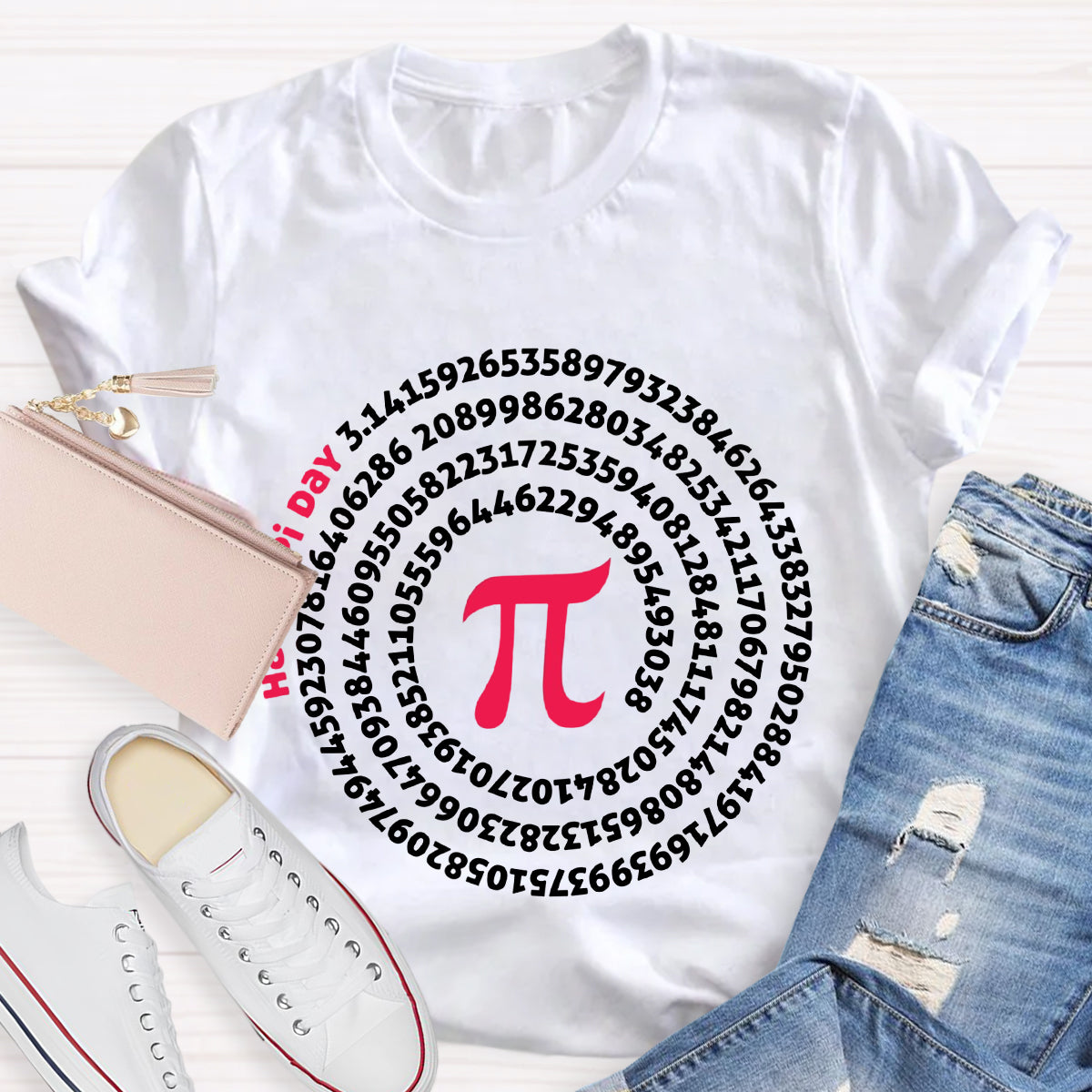 Happy Pi Day Math Teacher T-Shirt