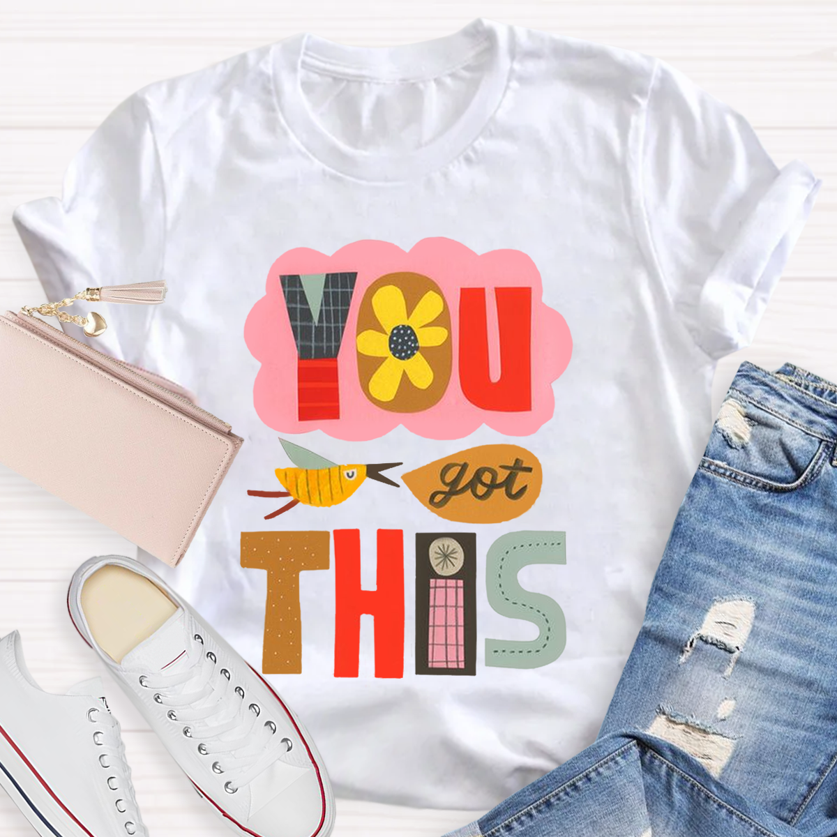 You Got This Geometric Design Test Day T-Shirt