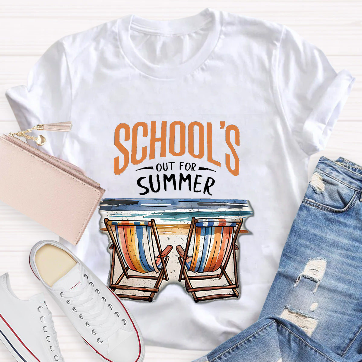 School's Out For Summer Teacher T-Shirt