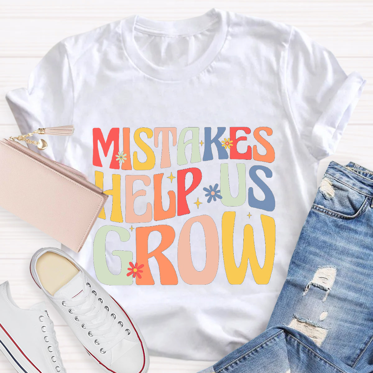 Mistakes Help Us Grow T-Shirt