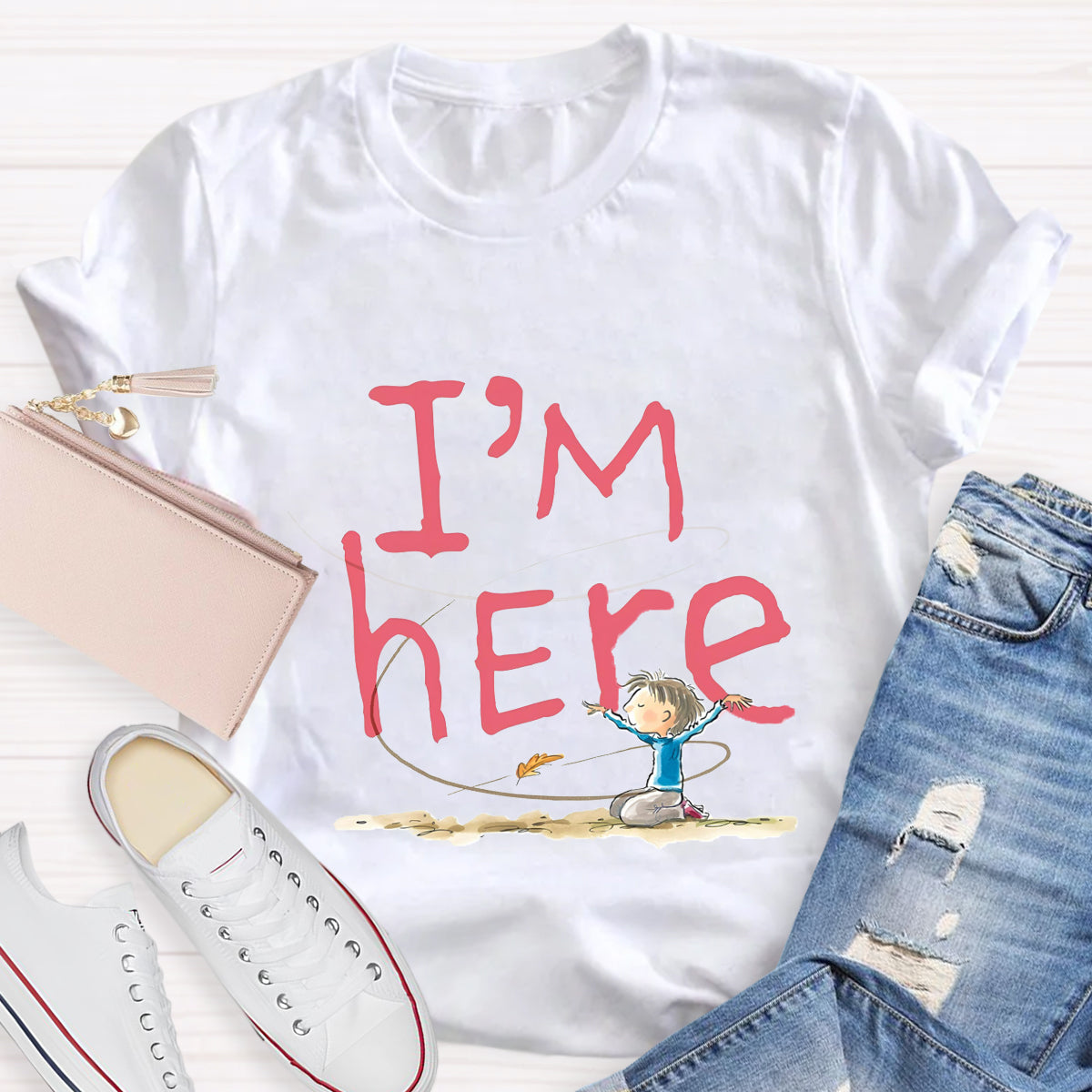 I'm Here Children's Books T-Shirt