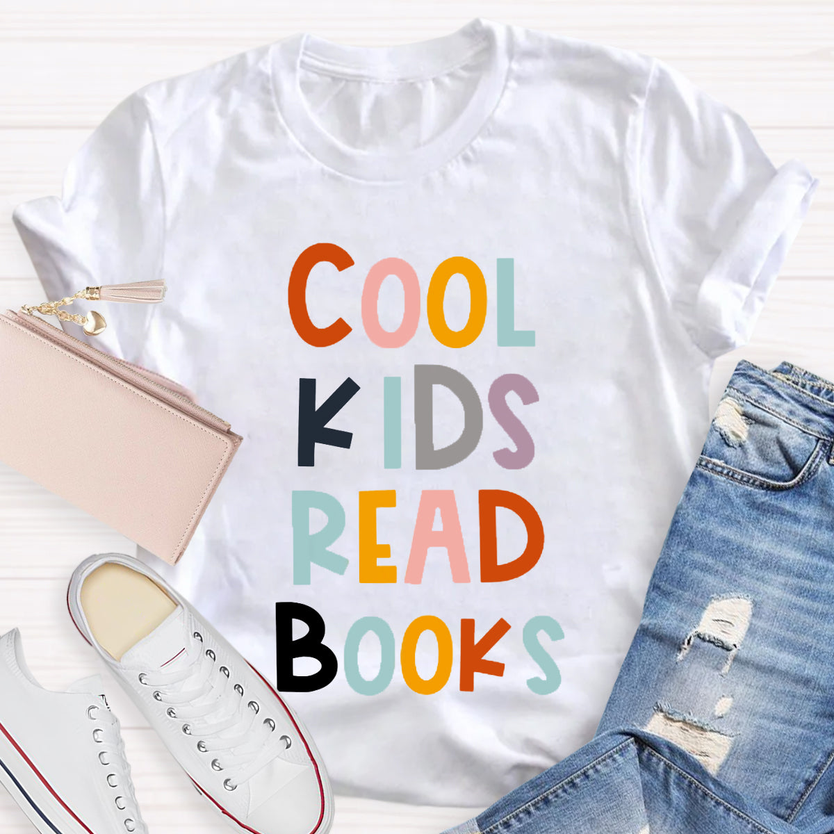 Cool Kids Read Books T-Shirt