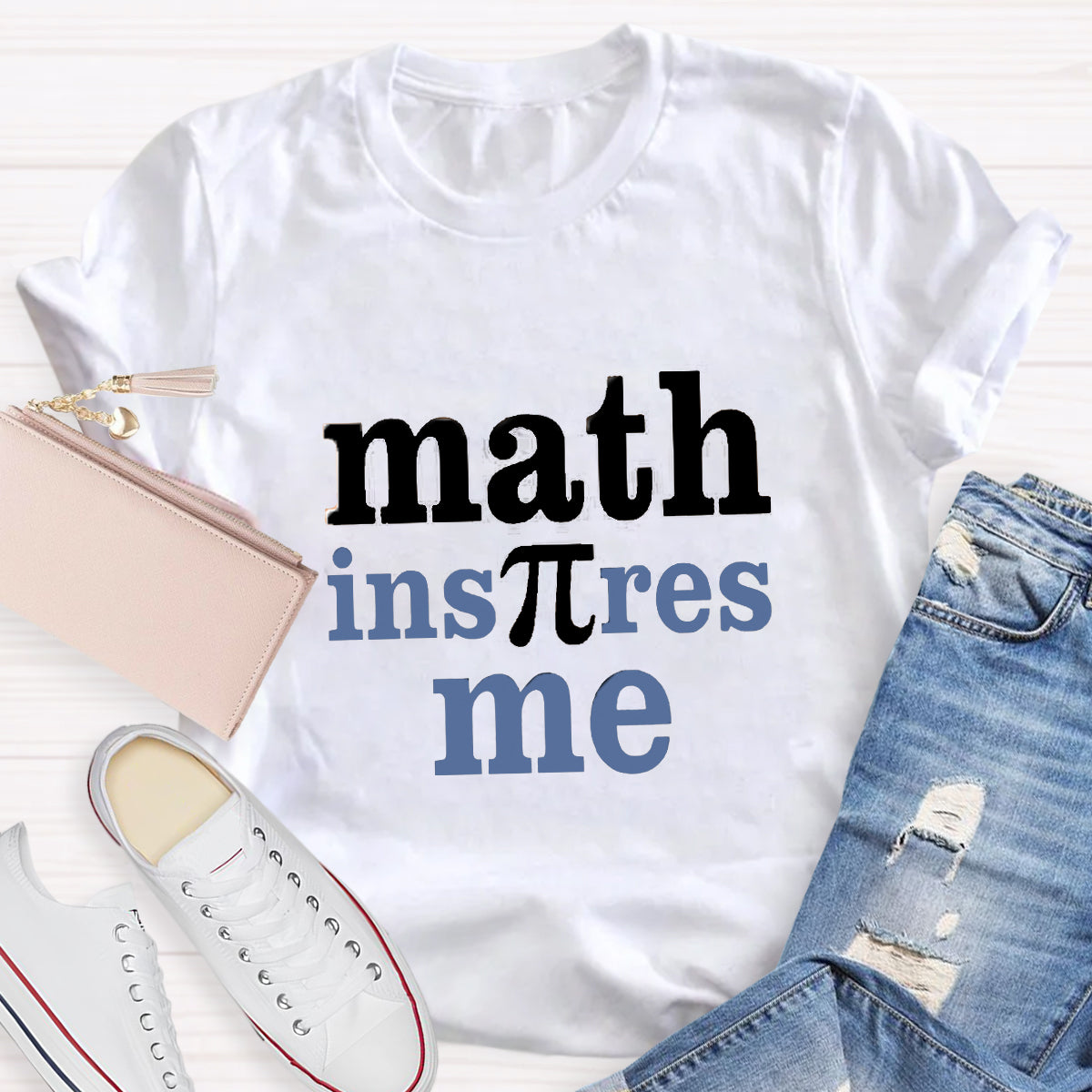 Math Inspire Me Math Teacher T-Shirt