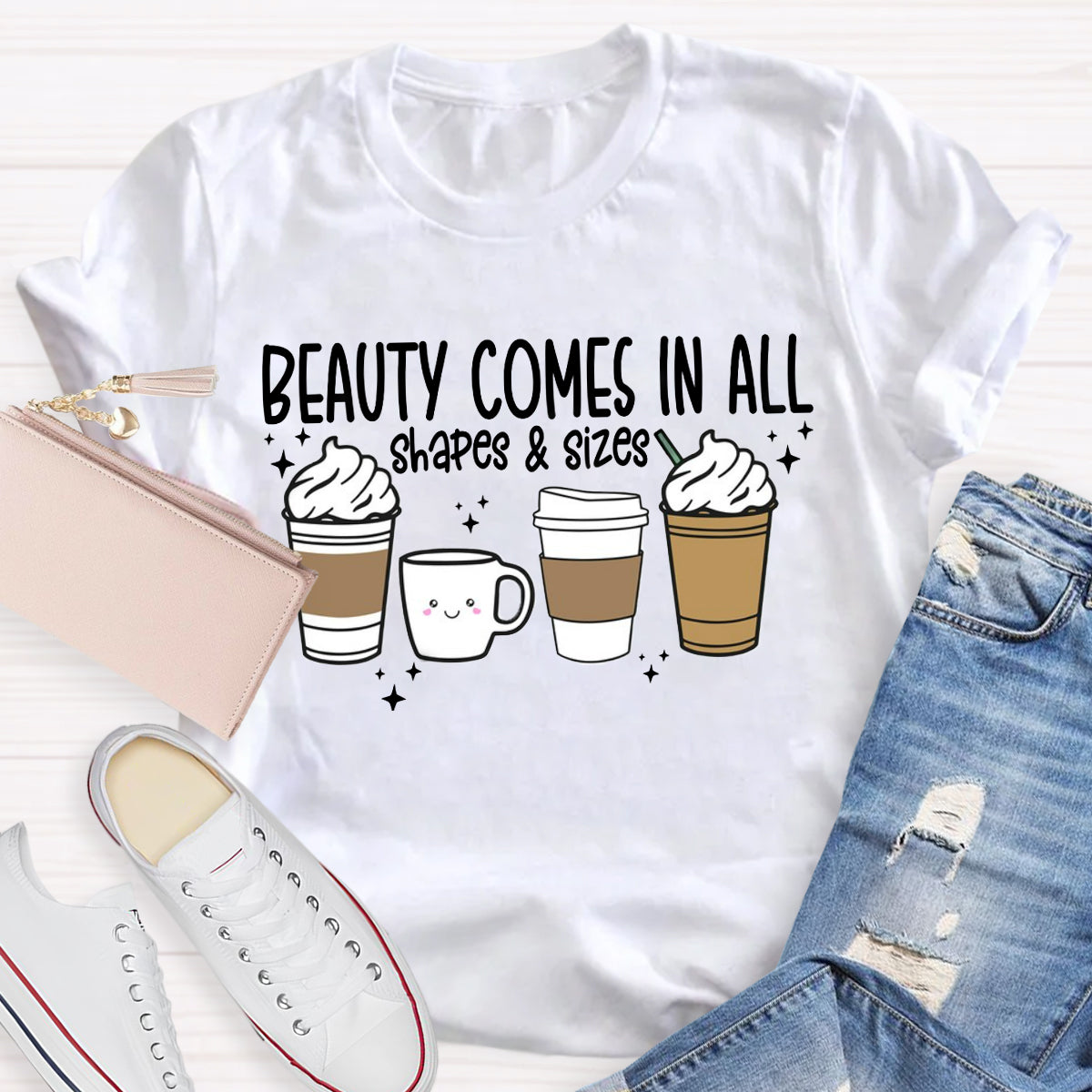 Beauty Comes In All Shape And Sizes T-Shirt