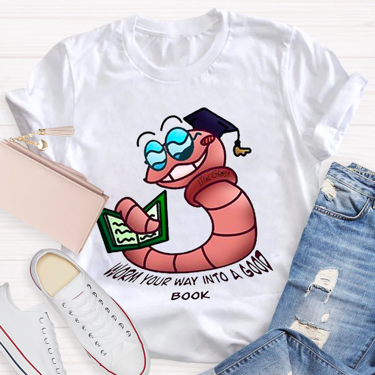 Humorous Read Book Teacher T-Shirt