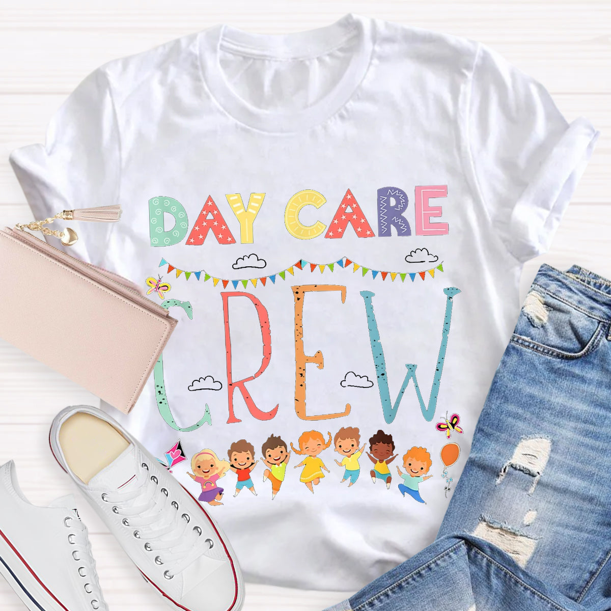 Day Care Crew Teacher T-Shirt