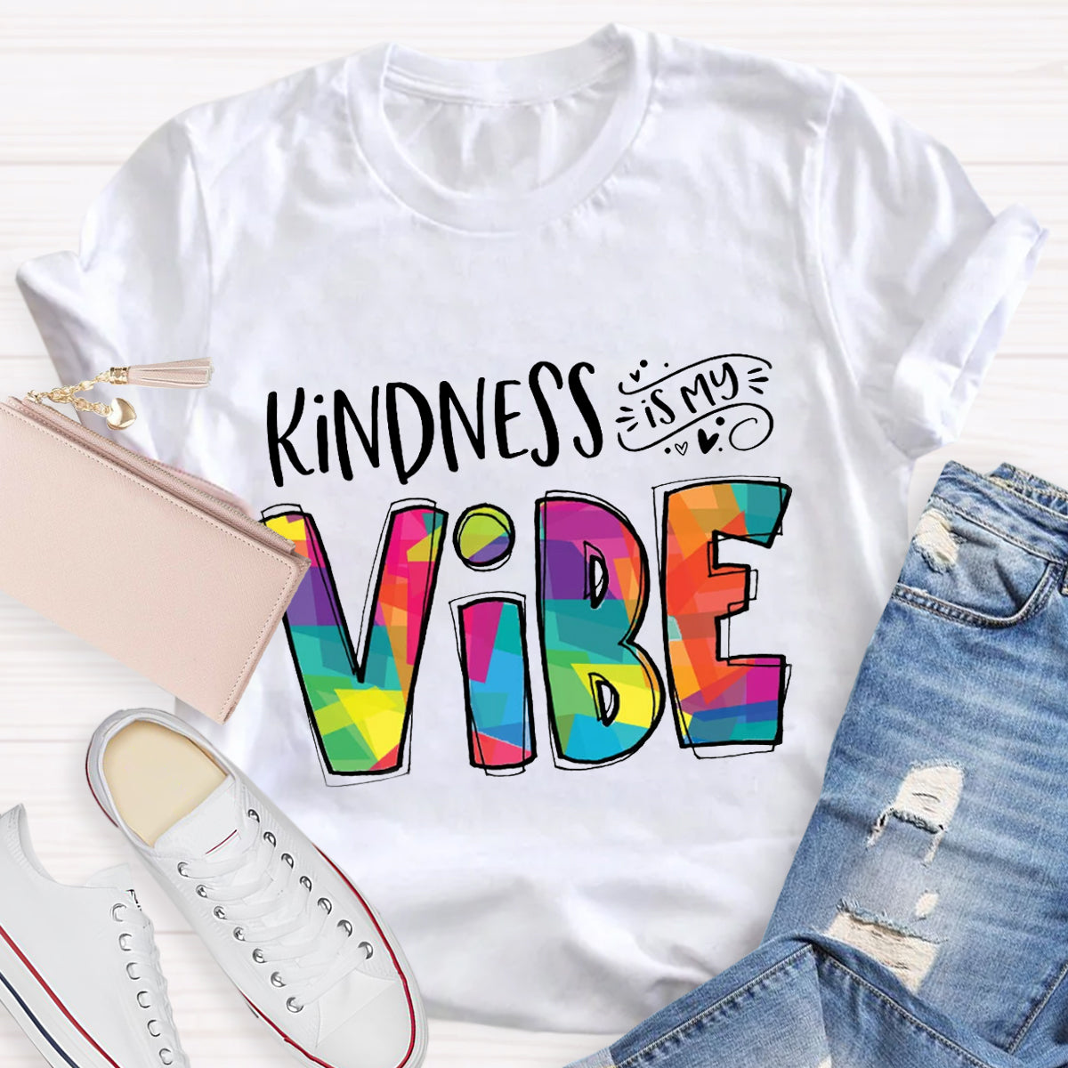 Kindness Is My Vibe Special Education T-Shirt