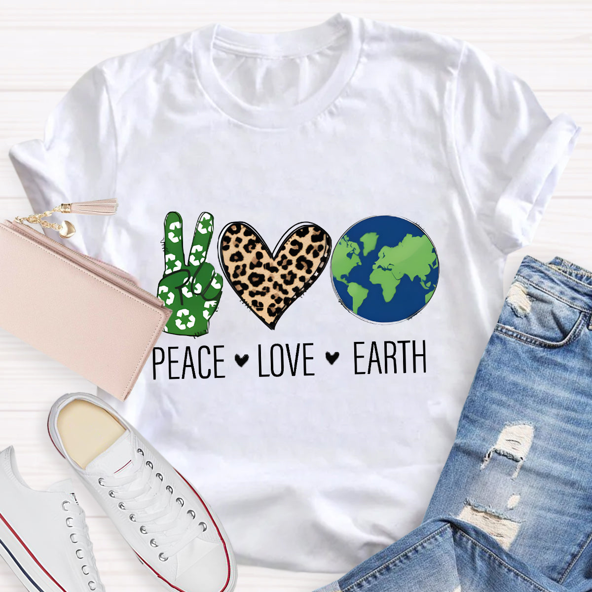 Peace Love Earth T-Shirt