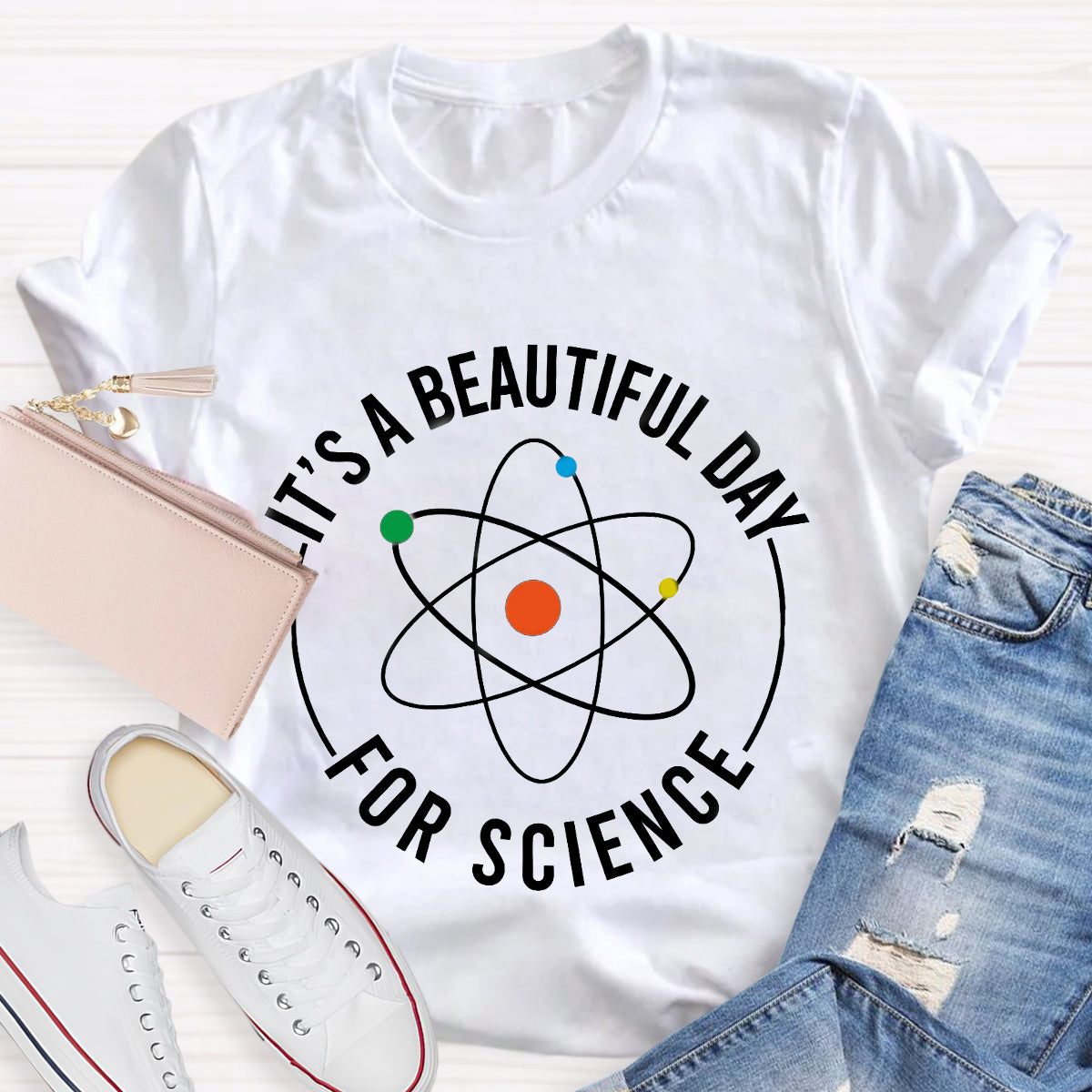 It'S A Beautiful Day For Science Teacher T-Shirt