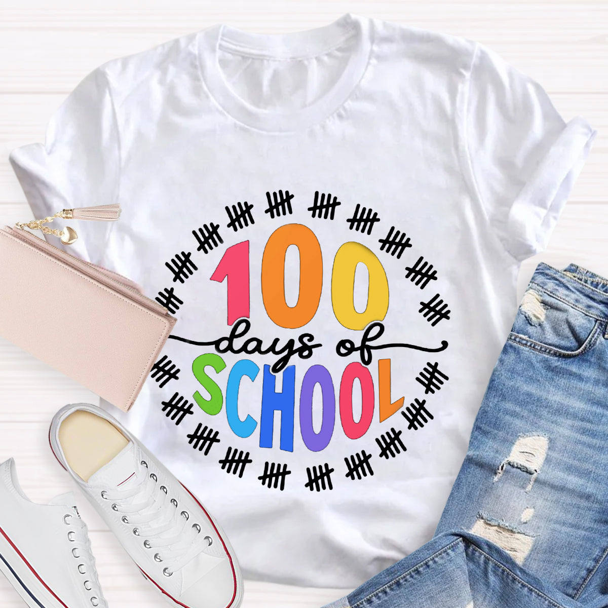 Happy 100 Days of School T-Shirt