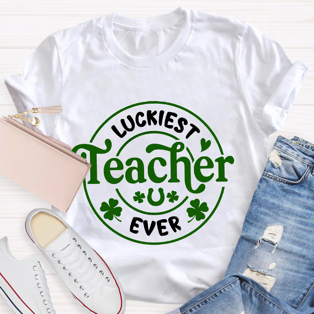 Luckiest Teacher Ever T-Shirt