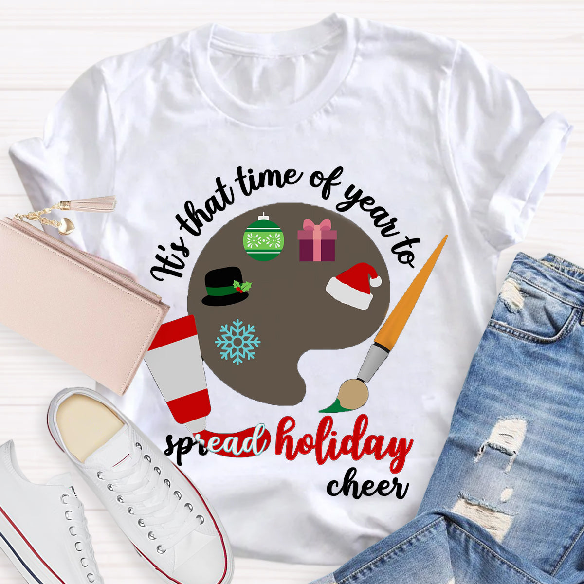 Tis Time Of Year To Spread Holiday Cheer T-Shirt