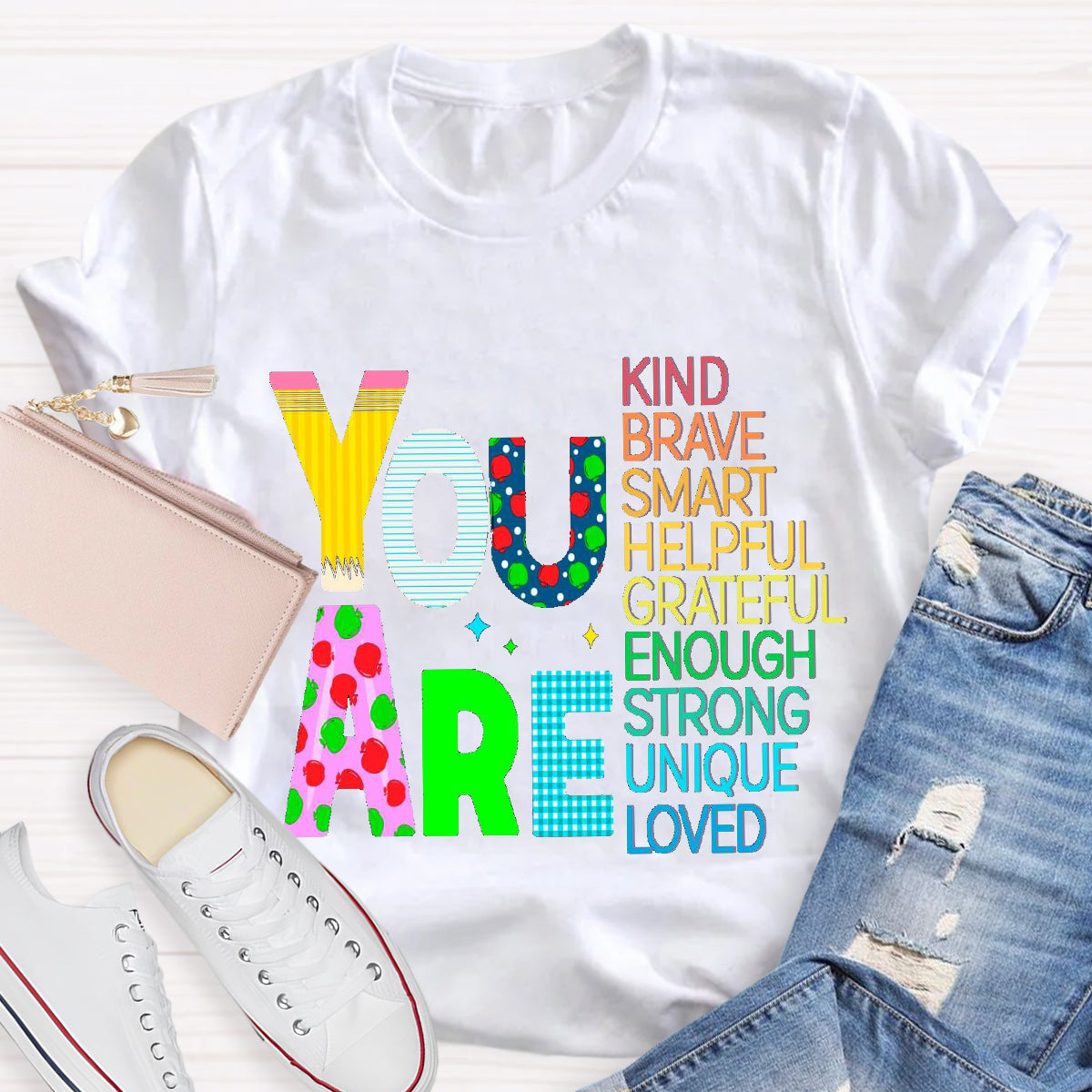 You Are Unique Loved Teacher T-Shirt