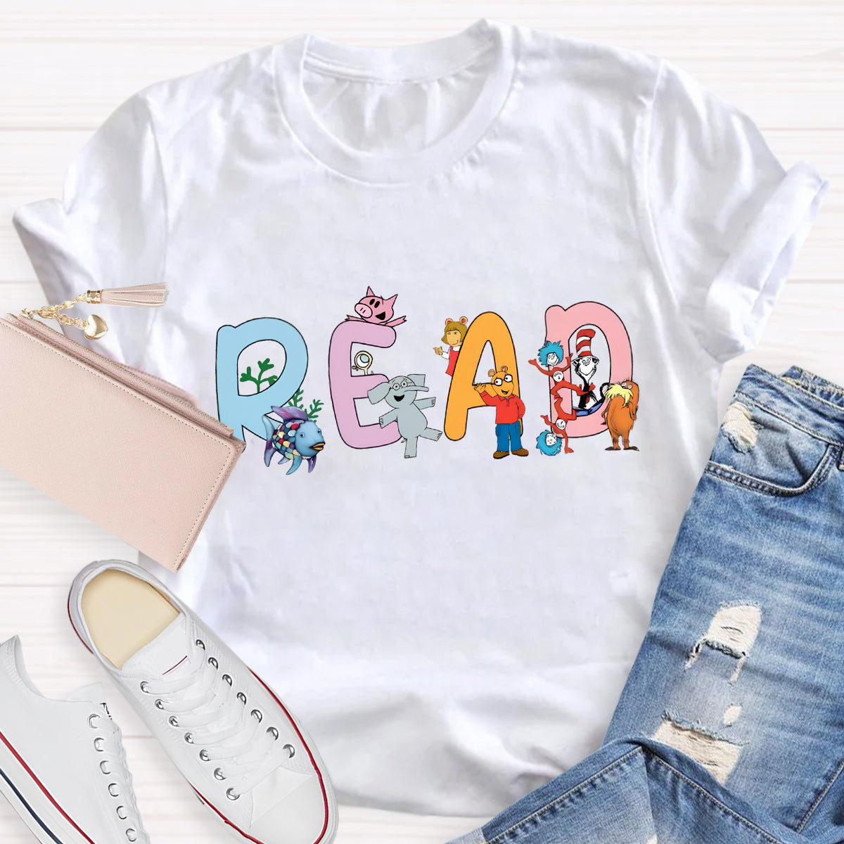 Read Children's Books Teacher T-Shirt