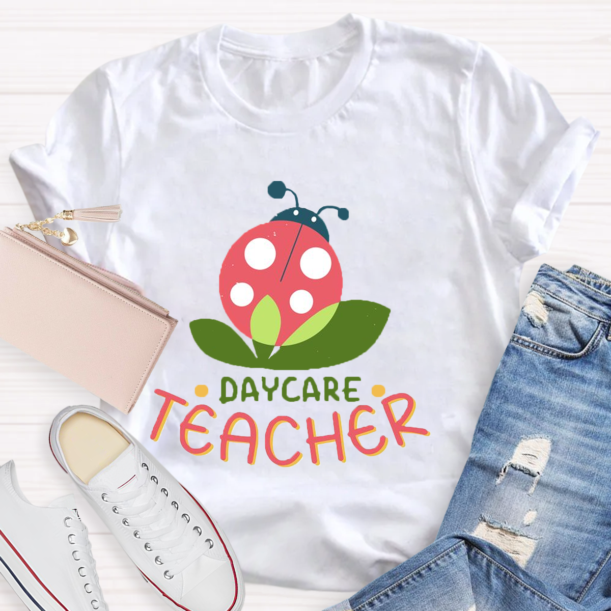 Daycare Teacher Ladybug T-Shirt